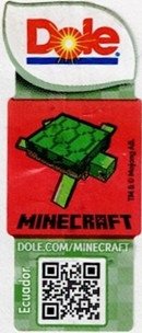 dole tm & © mojang ab. minecraft dole.com/minecraft ecuador