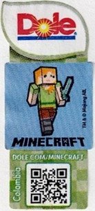dole tm & © mojang ab. minecraft dole.com/minecraft colombia