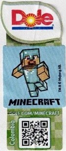 dole tm & © mojang ab. minecraft dole.com/minecraft colombia