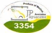 jp aguacates produce of mexico avocados 3354