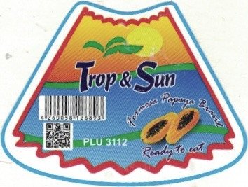 Trop & sun formosa papaya brasil ready to eat plu 3112 4260058126893