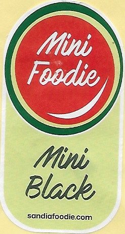 mini foodie mini black sandiafoodie.com