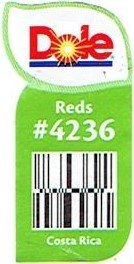 dole reds #4236 costa rica