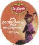 del monte quality zootropolis in cinemas 2025 disney