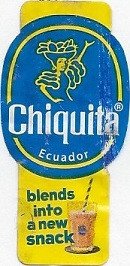 chiquita ecuador blends into a new snack