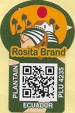 rosita brand plantain plu 4235 ecuador