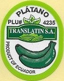 translatin s.a platano plu #4235 product of ecuador