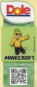 dole tm & © mejong ab. minecraft dole.com/minecraft