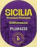 sicilia premium plantains iconproduce plu#4235