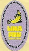 lina fru fruta con onda banana-equador premium banana