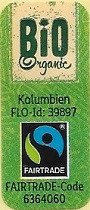 bio organic kolumbien flo-id: 39897 fairtrade fairtrade-code 6364060