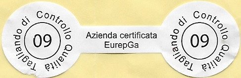 azienda certificata eurepga tagliando di controllo qualita  09