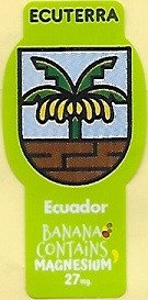 ecuterra ecuador banana contains magnesium  27 mg