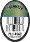 cucumber plu 4062 product of usa