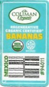 coliman organic regenerative organic certified bananas usda organic bronze mexico #94011