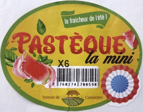 terroir de camargue  pasteque la mini X6  la fraicheur de l ete 3760274700590