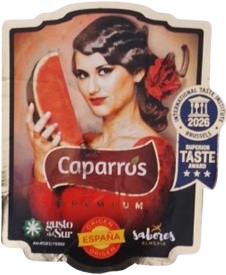 caparros premium gusto del sur an-roec/15/002 origen españa origen sabores almeria international taste institute 2026 brussels superior taste award