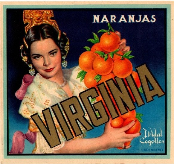 virginia naranjas j. vidal cogollos carcagente