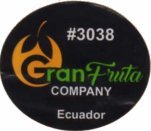 gran fruta company #3038 ecuador