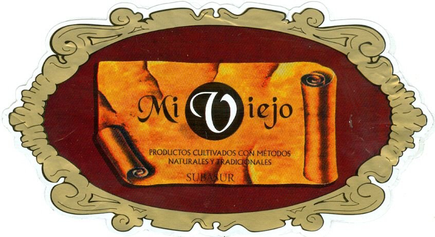 mi viejo productos cultivados metodos naturales y tradicionales subasur