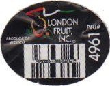 london fruit inc produce of mexico plu #4961