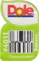 dole #4011 banana guatemala 0097