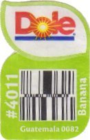 dole #4011 banana guatemala 0082