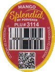 splendid by porvenir mango plu #3114 product of mexico produit du mexique