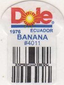 dole 1976 ecuador banana #4011