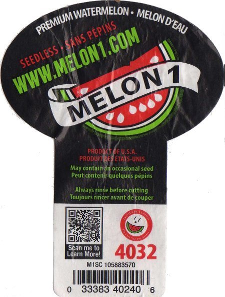 melon 1 premium watermelon www.melon1.com usa etats-unis 4032 033383402406