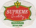 supreme quality bananas ecuador