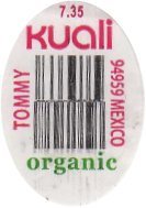 kuali 7.35 tommy 94959 mexico organic