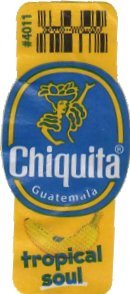 chiquita guatemala #4011 tropical soul