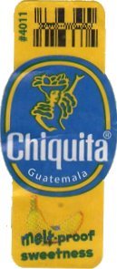 chiquita guatemala #4011 melt proof sweetness