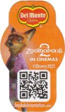 del monte quality disney zootropolis 2 in cinemas disney 2025 freshdelmontefun.com