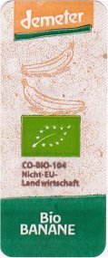 demeter co-bio-104 nicht-eu-land wirstschaft bio banane