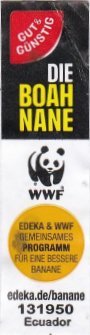 die boah banane gut & gunstig wwf edeka & wwf gemeinsames programm fur eine bessere banane edeka.de/banane 131950 ecuador