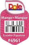 dole mango mangue ecuador/equateur #4961