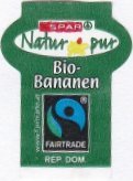 spar natur pur bio-bananen fairtrade rep dom www.faitrade.at