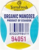 terra fresh organics organic mangoes product of ecuador 850009984111 94051