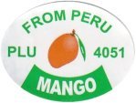 from peru plu 4051 mango