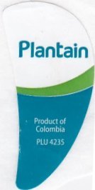 plantain product of colombia plu 4235