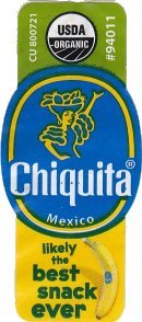 chiquita cu800721 usda organic #94011 mexico likely the best snack ever
